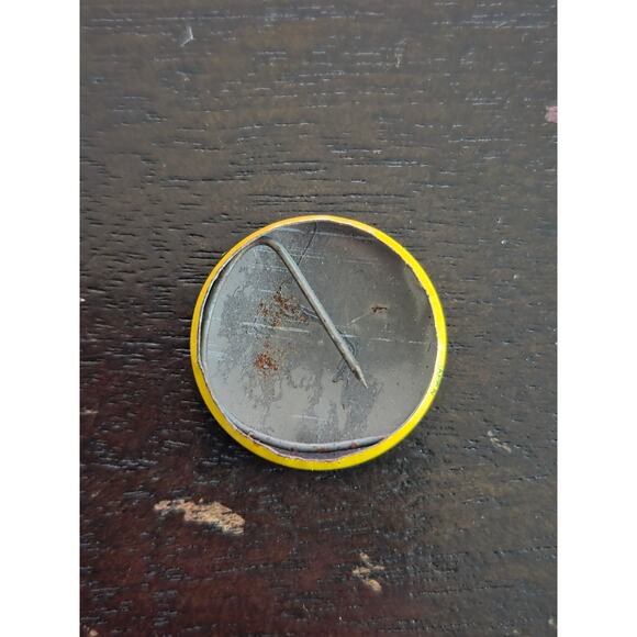 Vintage 1950s-60s "Like Cool Man Cool" 7/8" Beatnik Button Pin Pop Culture - Picture 3 of 3